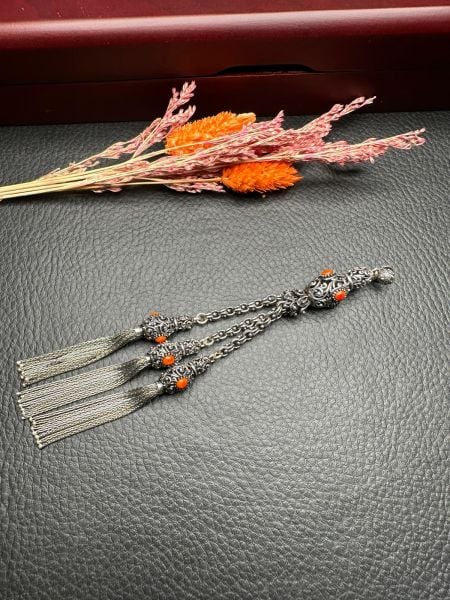 Özel Tasarım Gümüş Püskül