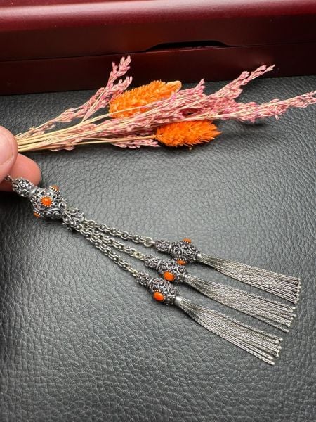 Özel Tasarım Gümüş Püskül