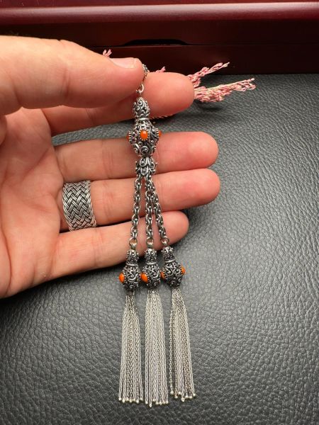 Özel Tasarım Gümüş Püskül