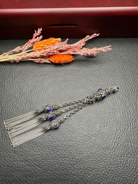 Özel Tasarım Gümüş Püskül