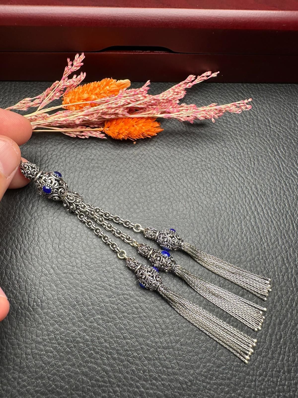 Özel Tasarım Gümüş Püskül