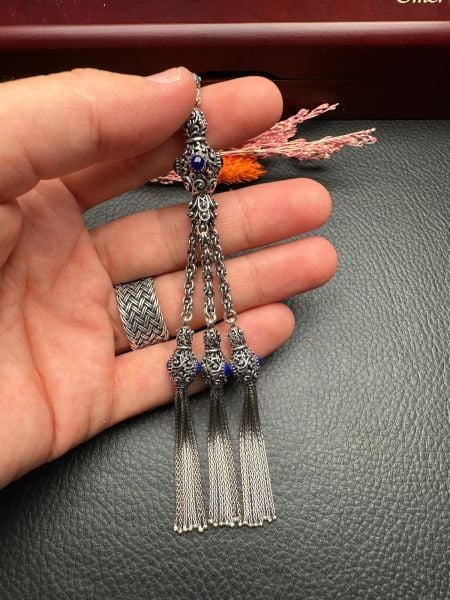 Özel Tasarım Gümüş Püskül