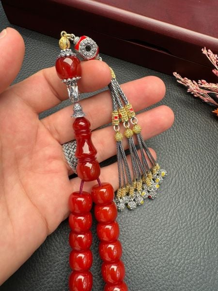 Yakup Kara Osmanlı Benzetme Sıkma Kehribar Tesbih