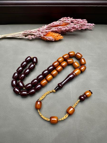 Kapsül Model Sıkma Kehribar Tesbih