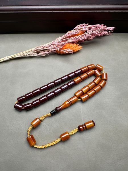 Kapsül Model Sıkma Kehribar Tesbih