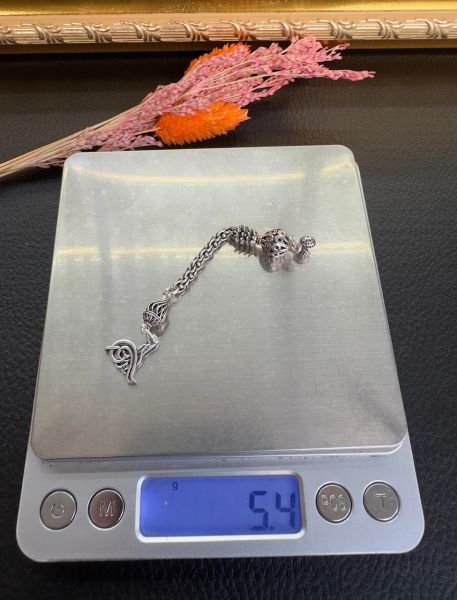 Özel Tasarım Tekli Gümüş Püskül