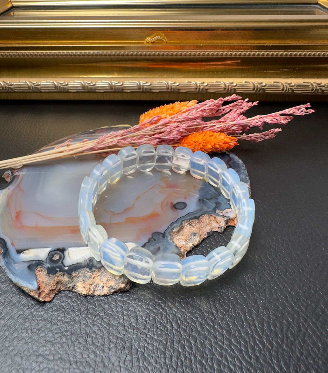 Opal Taşı Doğal Taş Bileklik