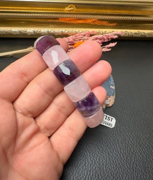 Ametist Taşı Doğal Taş Bileklik