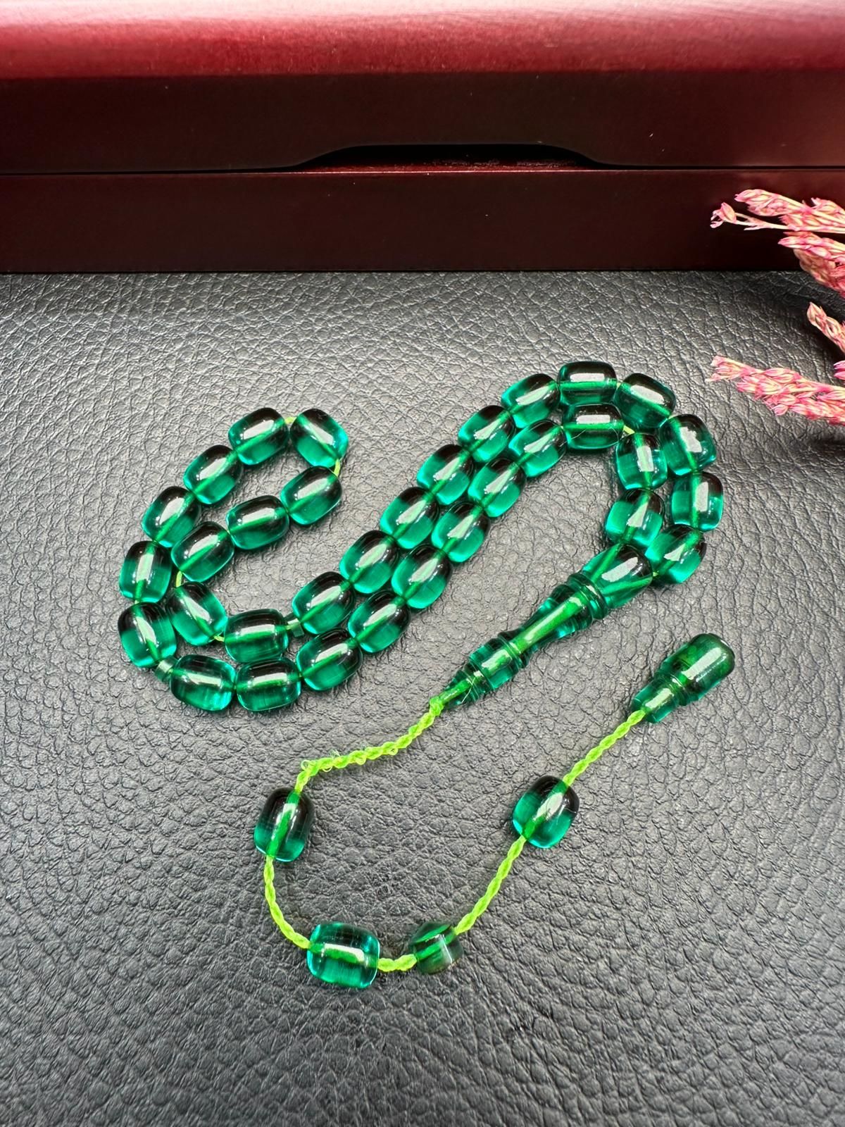 Küçük Boy Ateş Kehribar Tesbih