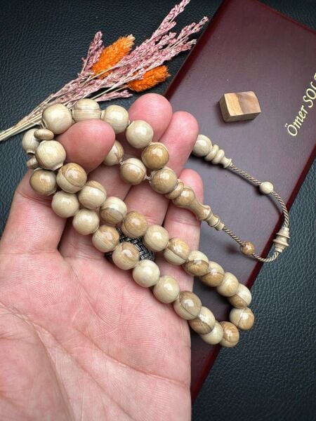 Umut Dinç Usta İşi Sistemli Mamut Dişi Tesbih