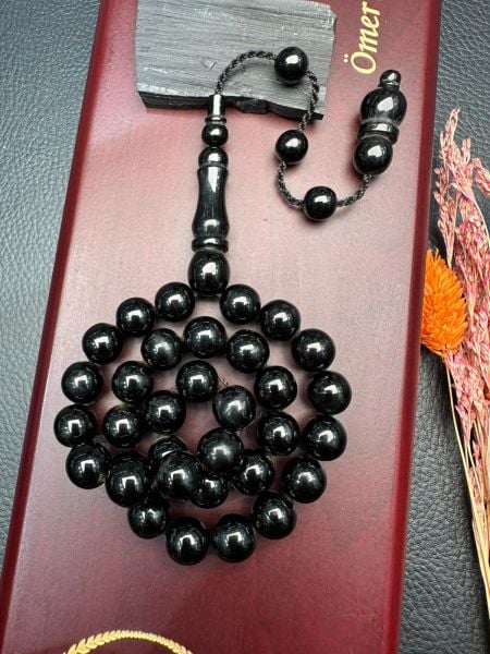 Küre Model Sade Erzurum Oltu taşı Tesbih