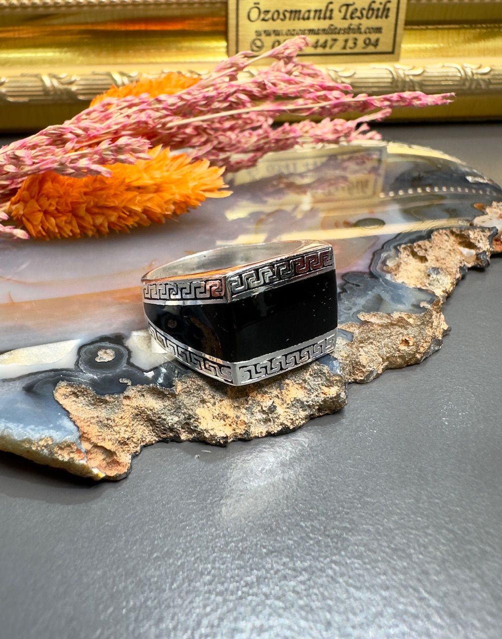 Özel Tasarım Erkek Gümüş Yüzük