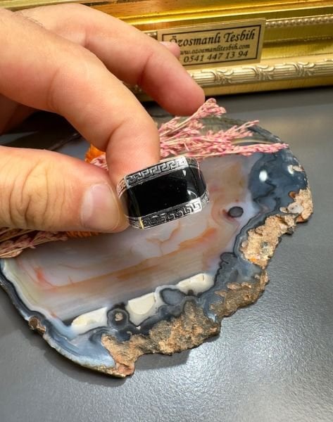 Özel Tasarım Erkek Gümüş Yüzük