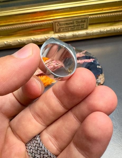 Özel Tasarım Erkek Gümüş Yüzük