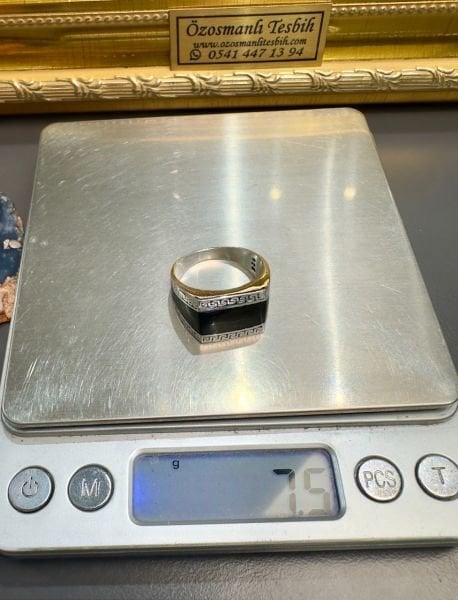 Özel Tasarım Erkek Gümüş Yüzük