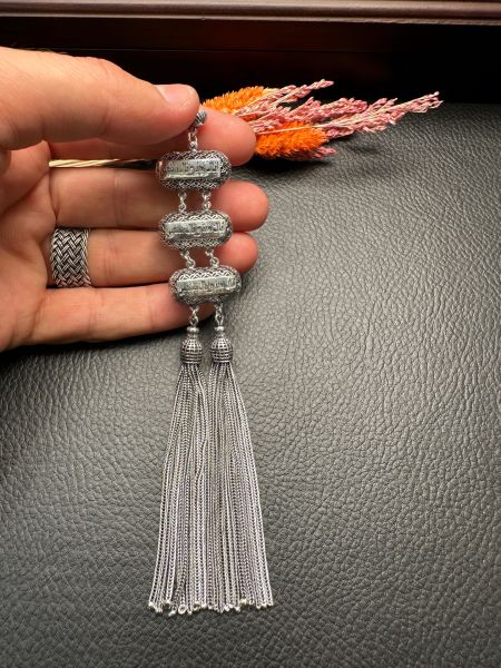 Özel Tasarım Gümüş Püskül