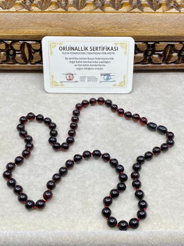 Baltık Damla Kehribar Yetişkin Kolye