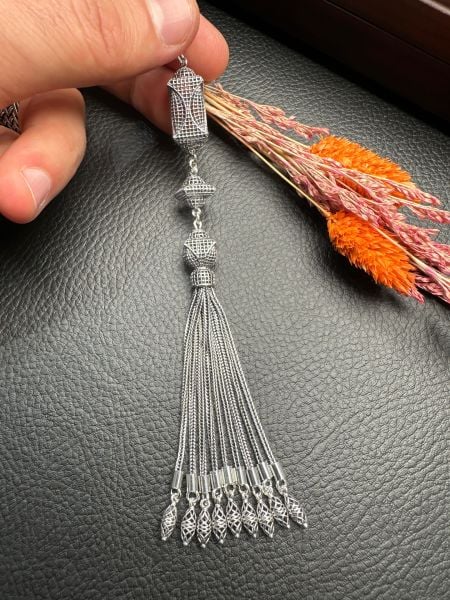 Özel Tasarım Gümüş Püskül