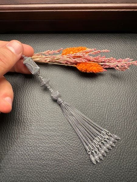 Özel Tasarım Gümüş Püskül