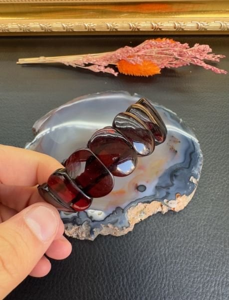 Rolex Model Damla Kehribar Yetişkin Bileklik