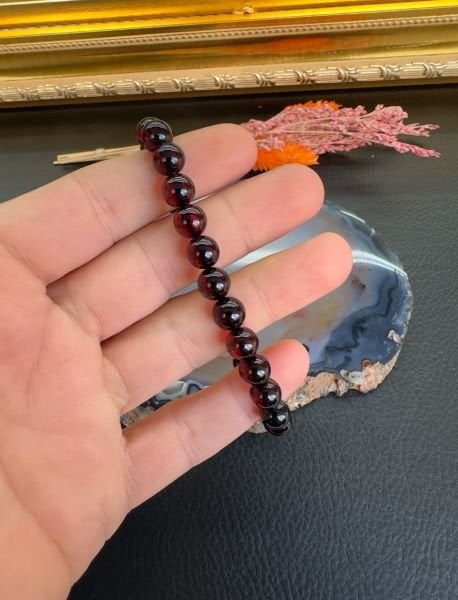 Küre Model Damla Kehribar Yetişkin Bileklik