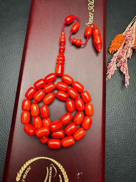 Kapsül Model  Sıkma Kehribar Tesbih