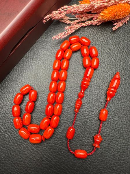 Kapsül Model  Sıkma Kehribar Tesbih