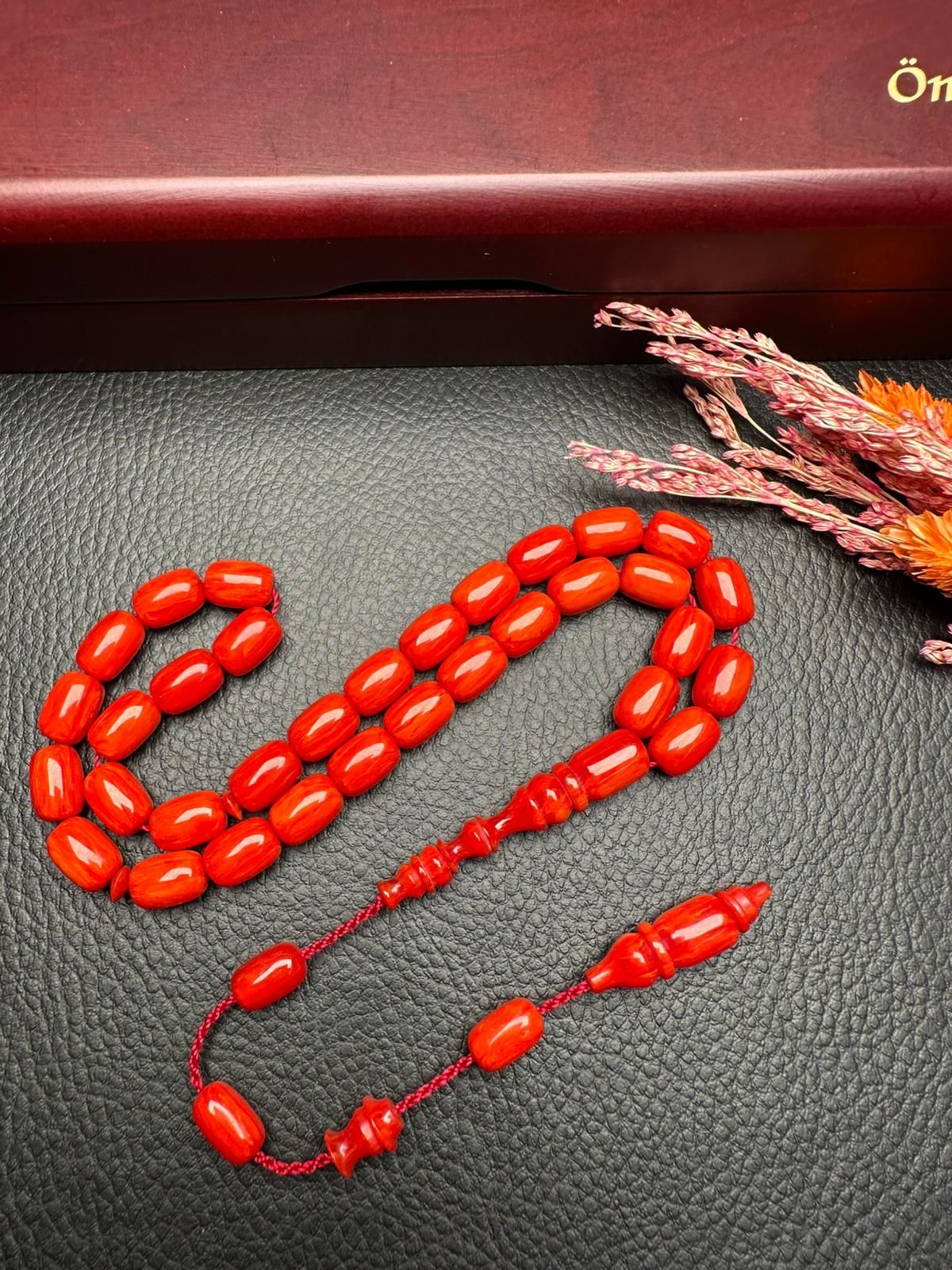 Kapsül Model  Sıkma Kehribar Tesbih