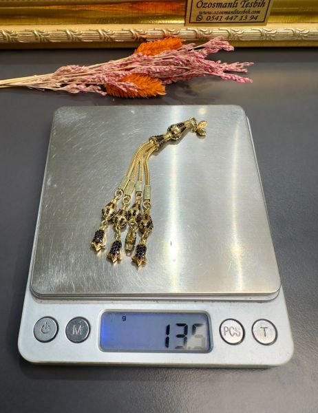 Özel Tasarım Diamond Gümüş Püskül