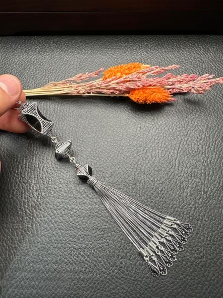 Özel Tasarım Gümüş Püskül