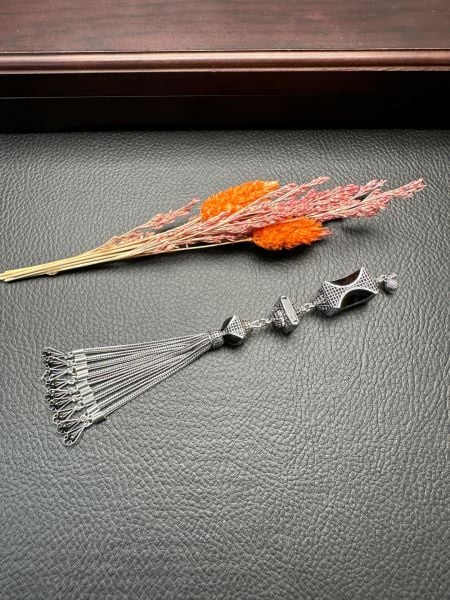 Özel Tasarım Gümüş Püskül