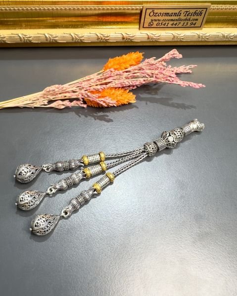 Özel Tasarım Gümüş Püskül