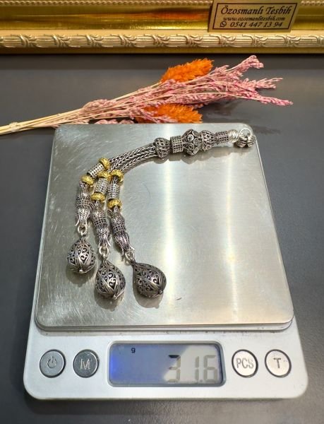 Özel Tasarım Gümüş Püskül