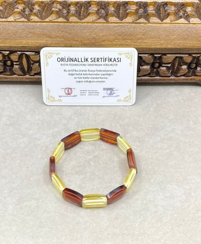 Baltık Damla Kehribar Yetişkin Bileklik