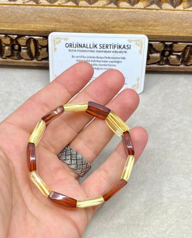 Baltık Damla Kehribar Yetişkin Bileklik