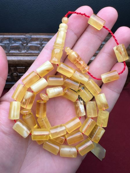 Kesme Model Kaliningrad Damla Kehribar Tesbih