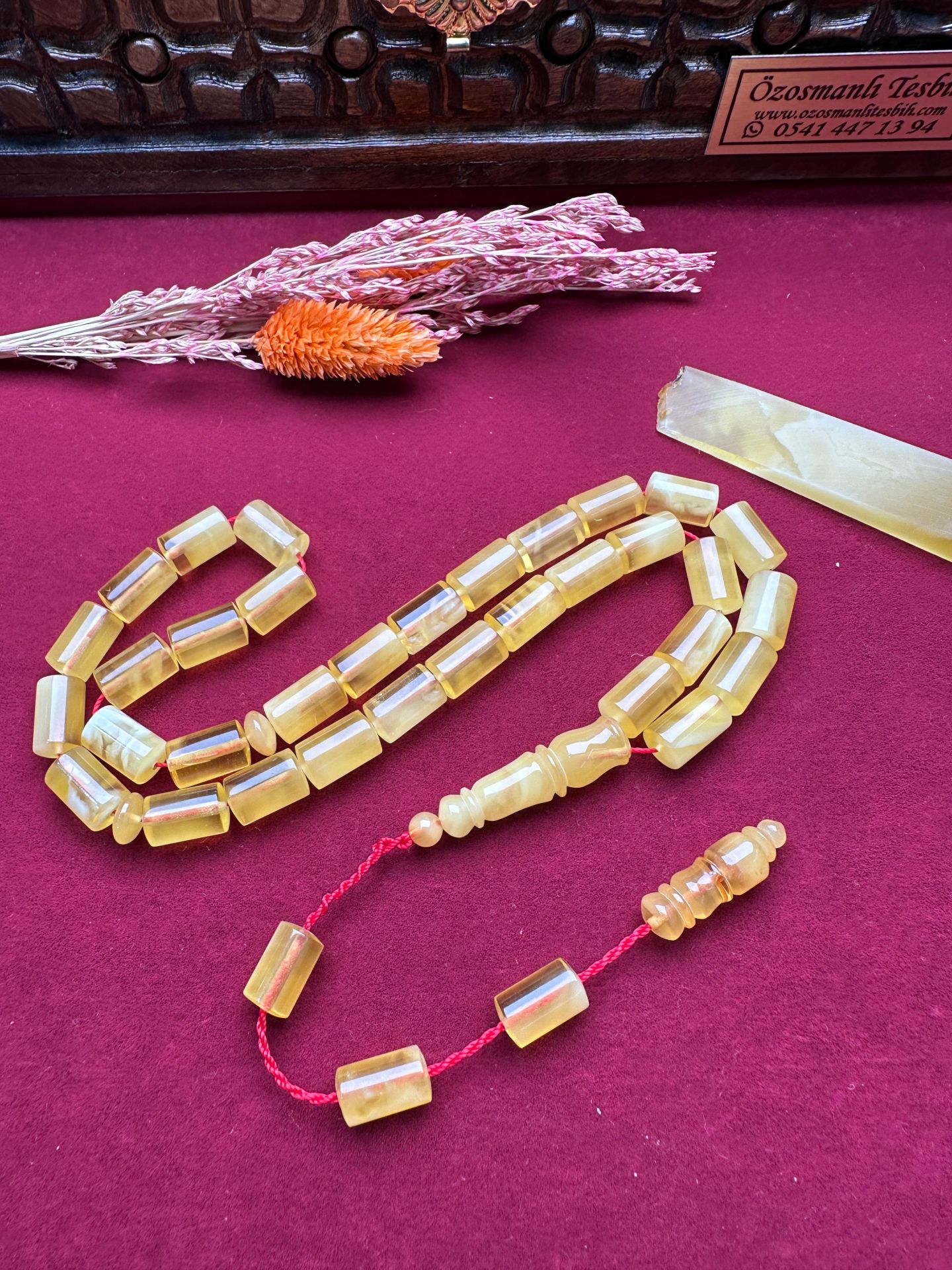 Kesme Model Kaliningrad Damla Kehribar Tesbih