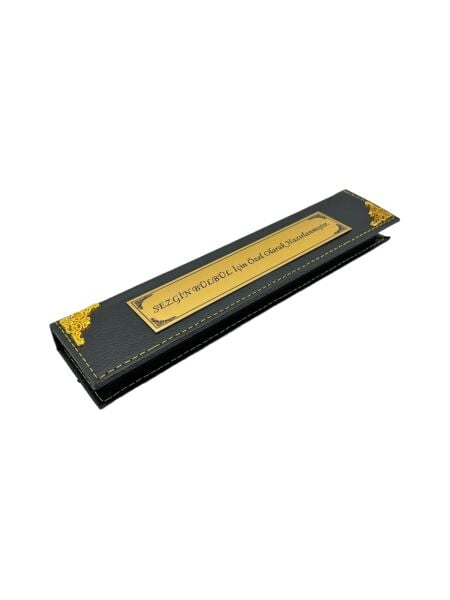 Ahşap Deri Kaplamalı Mıknatıslı Tesbih Kutusu