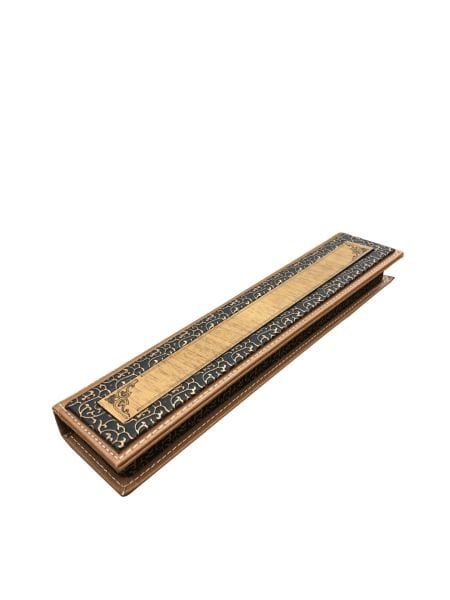 Ahşap Deri Kaplamalı Mıknatıslı Tesbih Kutusu