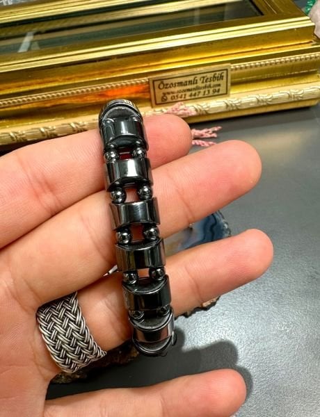 Hematit Taşı Doğal Taş Bileklik