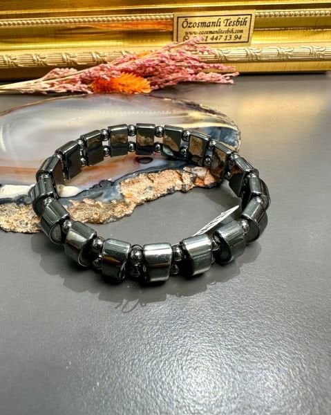 Hematit Taşı Doğal Taş Bileklik