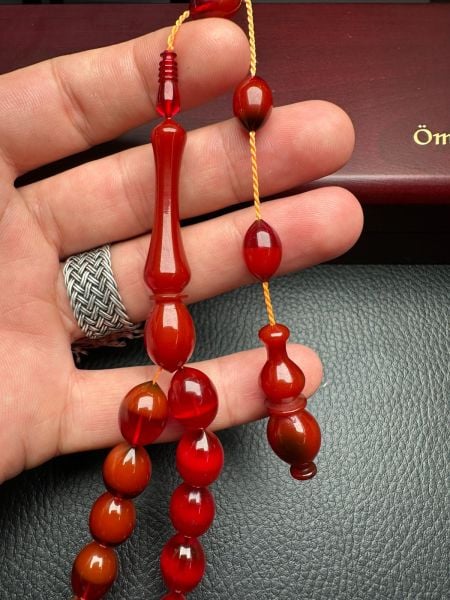 Kapsül Model  Sıkma Kehribar Tesbih