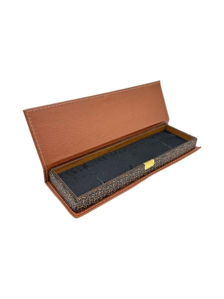 Ahşap Deri Kaplamalı Mıknatıslı Tesbih Kutusu