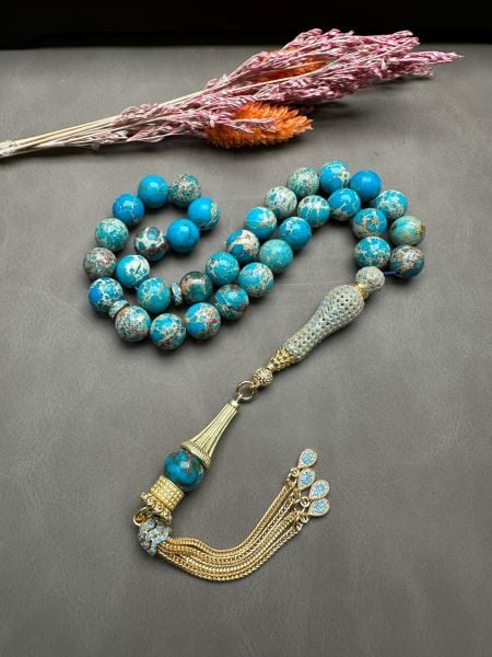 Küre Model Varisit Doğal Taş Tesbih