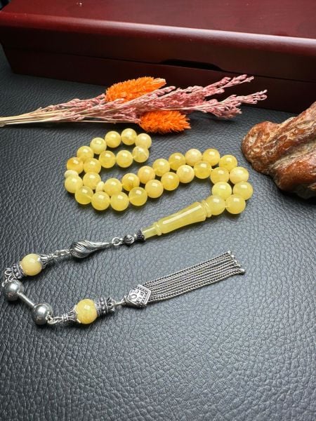 Rus Kaya Damla Kehribar Tesbih