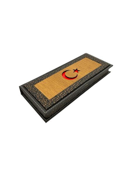 Ahşap 3'lü Mıknatıslı Tesbih Kutusu