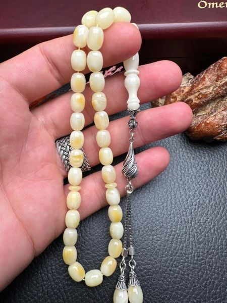 Rus Kaya Damla Kehribar Tesbih