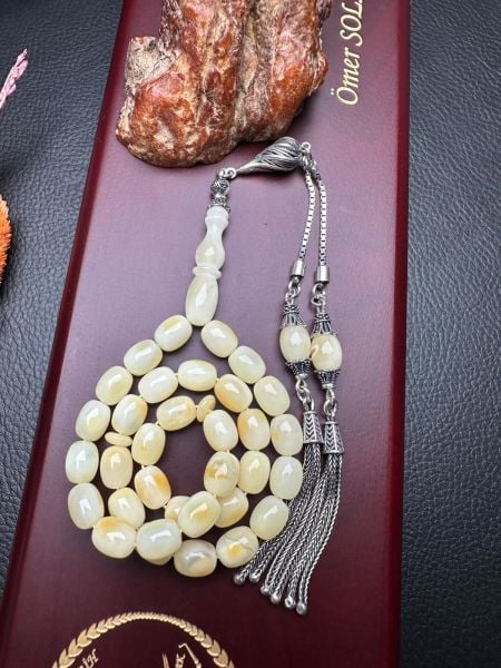 Rus Kaya Damla Kehribar Tesbih