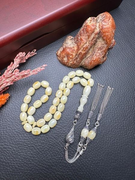 Rus Kaya Damla Kehribar Tesbih