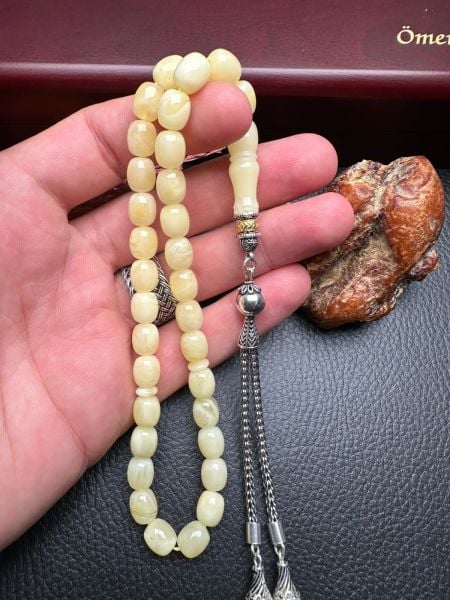 Rus Kaya Damla Kehribar Tesbih